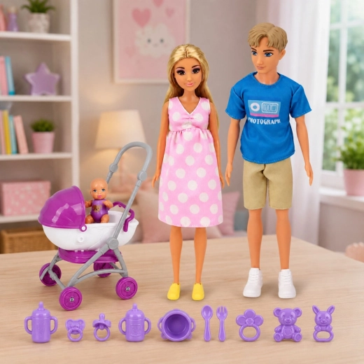 Familieset voor realistisch spel