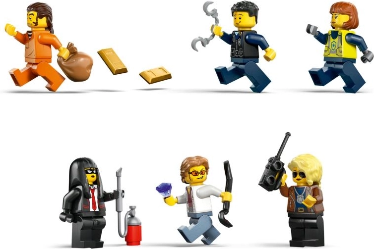 Univers de jeu complet avec minifigurines