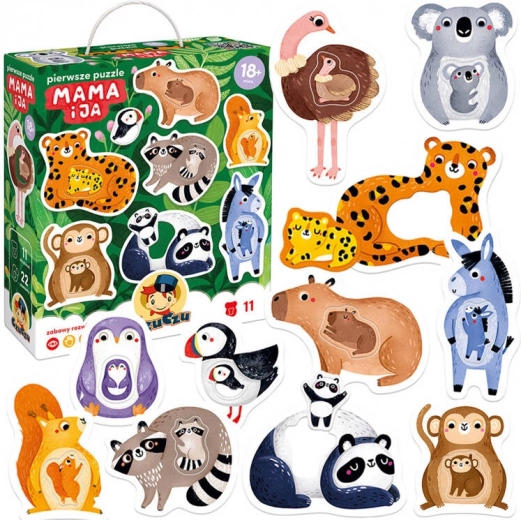 Eerste puzzel - Mama en ik