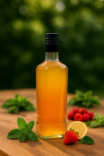 Ideal für Sirupe, Säfte und Destillate