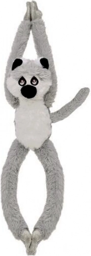 Plush hanging lemur with Velcro straps 45 cm