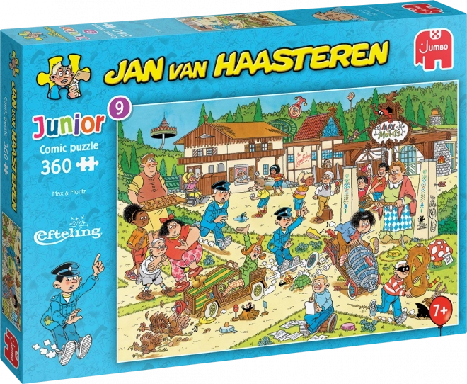 Puzzle JUMBO Jan van Haasteren Junior : Efteling Max et Moritz 360 pièces