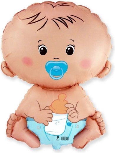 Ballon en aluminium bébé garçon