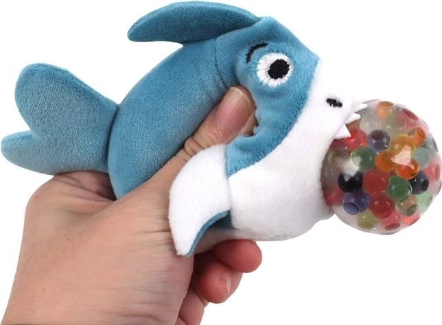 Sensory ball that pops out when squeezed