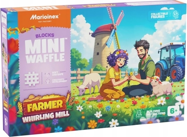 Marioinex Mini Waffle Farm – Windmill (100 pieces)