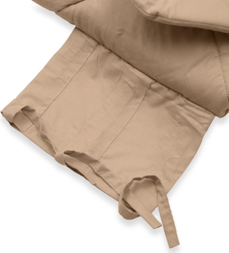 Practical lacing without metal or plastic