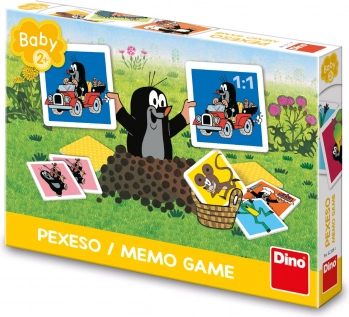Kinder Pexeso mit dem kleinen Maulwurf von Dino