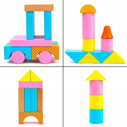 De nombreuses combinaisons grâce aux différentes formes