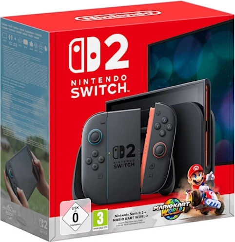 Nintendo Switch 2 + Mario Kart World gaming console set