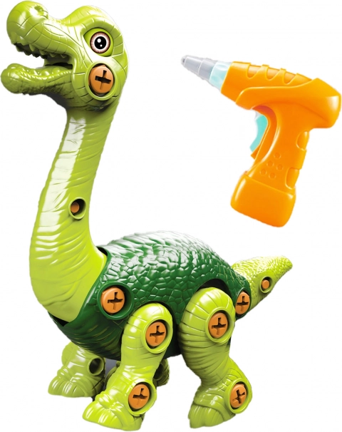 schroefbare dinosaurus met accu-schroevendraaier voor kinderen