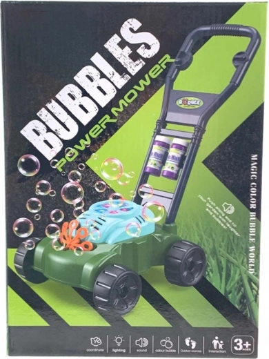 Bubble-Forming Lawn Mower