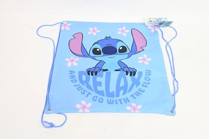 Disney Stitch gym bag 40 × 37.5 cm