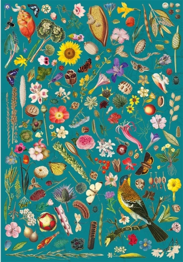 Puzzel Bloemenfantasie 500 stukjes