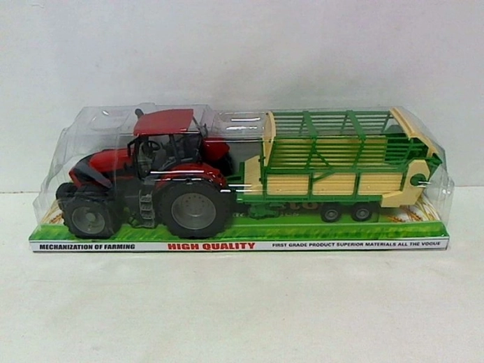 Tracteur avec remorque pour enfants