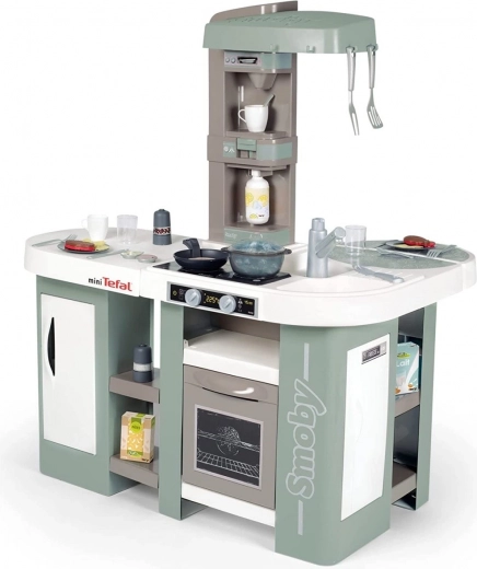 Kinderküche SMOBY Mini Tefal Studio Bubble XL mit 34 Zubehörteilen