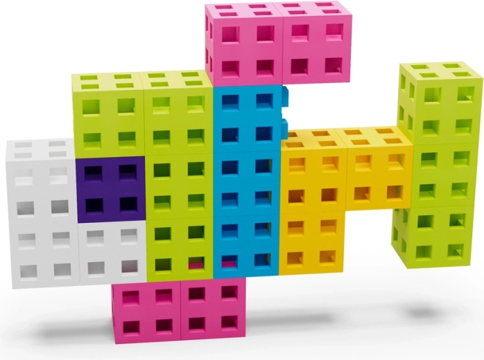 100 colorful pieces for endless creativity