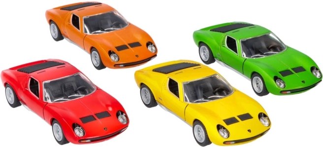 Modèle en métal Lamborghini Miura P400 SV 1971