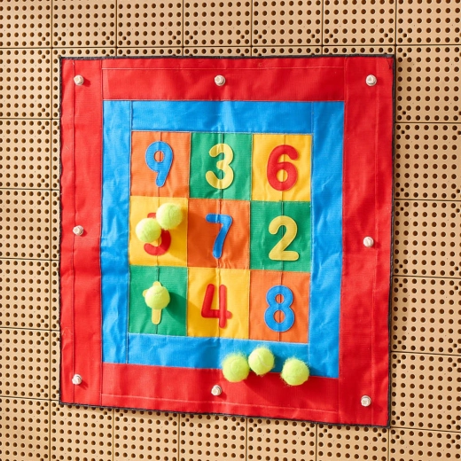 Veilige zachte klittenbandballen