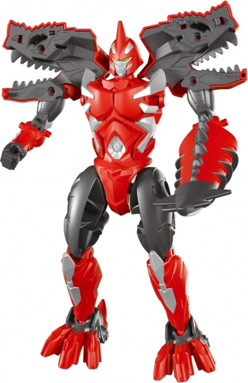 Klappbarer Roboter-Dinosaurier rot