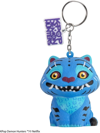 K-pop Demon Hunters squishy keychain Derpy Tiger