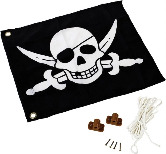 Drapeau pirate Marimex Play pour aire de jeux