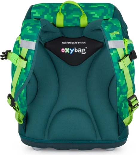 Lightweight backpack with ergonomic back panel