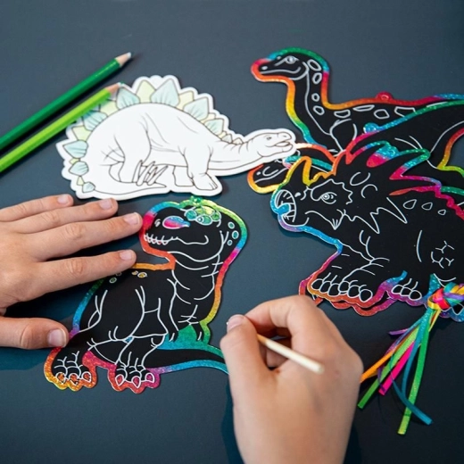 Rainbow effect with every scratch