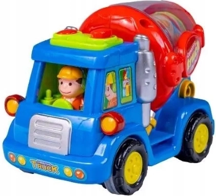 Camion malaxeur-citerne avec tambour mobile