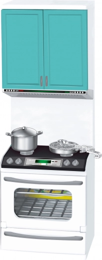 Kids' toy kitchen with effects, 10 × 8 × 32 cm