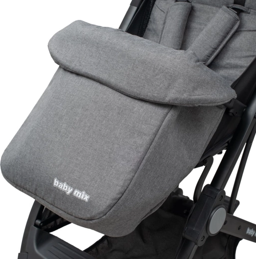 Warmth and protection with included footmuff