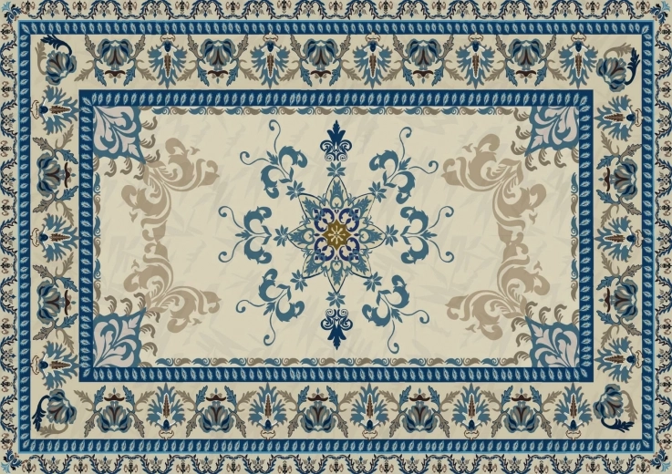 Puzzle Rêve carrelé sur tapis 1000 pièces
