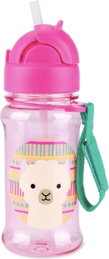 Skip Hop Zoo gourde en Tritan avec paille 355 ml Lama