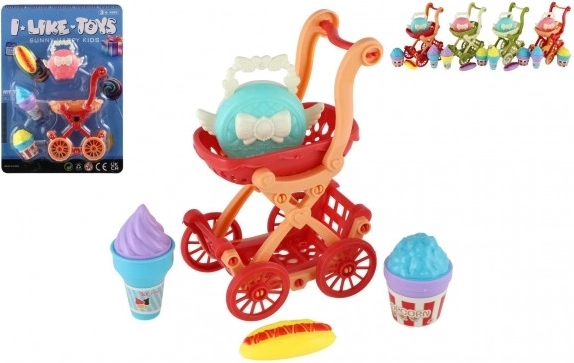 Mini Stroller with Accessories for Kids