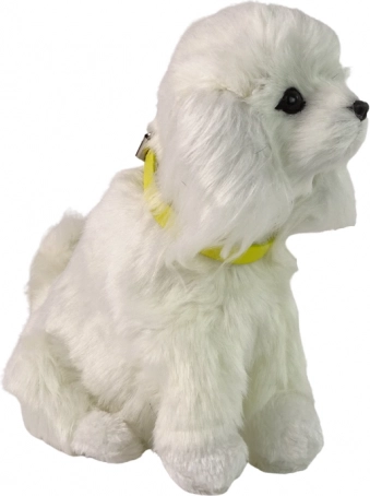 Caniche en peluche interactif – il aboie et remue la queue
