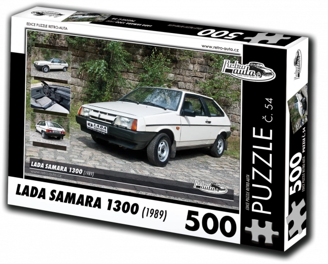 retro-auto’s puzzel lada samara 1300 (1989) 500 stukjes