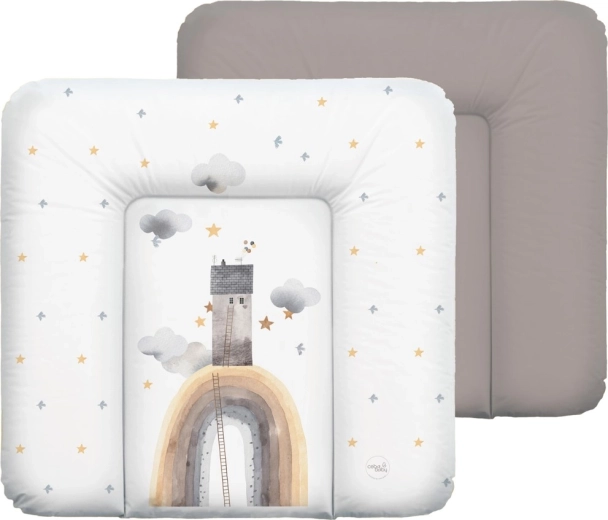 Ceba baby zachte verschoonmat basic Rainbow Home 75 × 72 cm