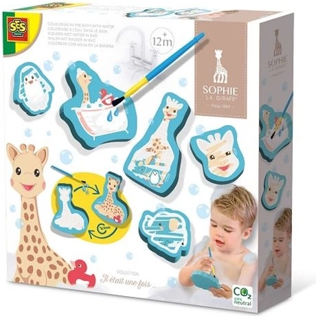 SES Sophie la girafe – coloriages à l’eau pour le bain