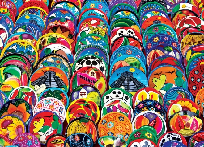 Puzzel Mexicaanse borden 1000 stukjes EUROGRAPHICS