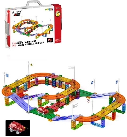 Magnetic Construction Set 170 Pieces