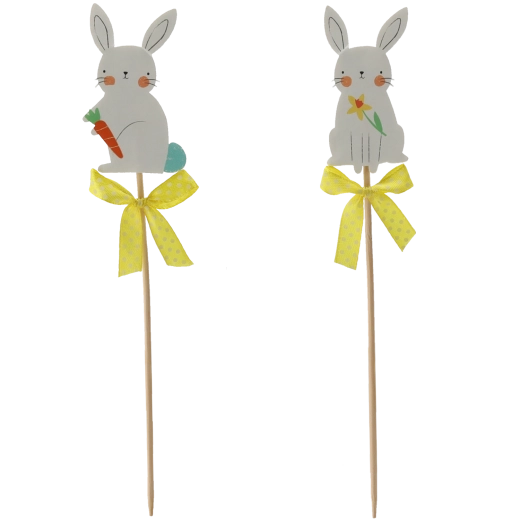 Cute spring bunny motif