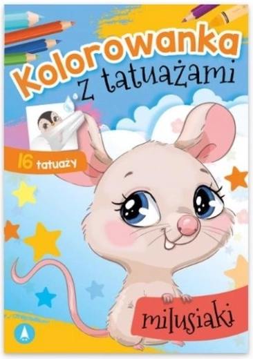 SŁODZIAKOtattoo – coloriages avec tatouages lavables Les Chéris