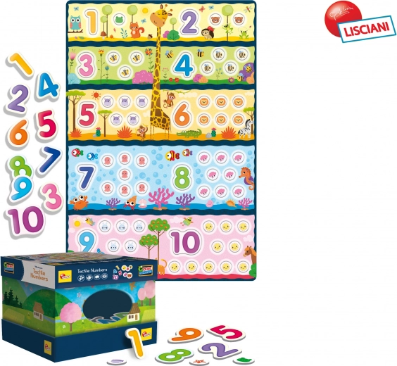 Montessori voelbare cijferpuzzel