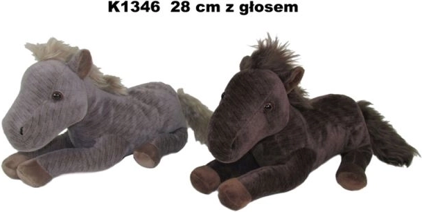 Plush Horse with Sound 28 cm