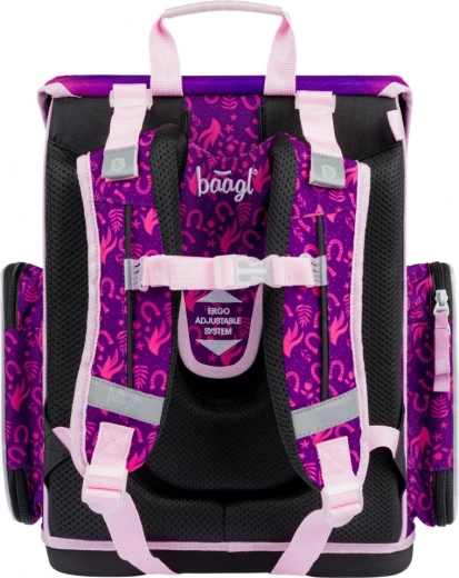 Ergonomische schooltas met verstelbare rug