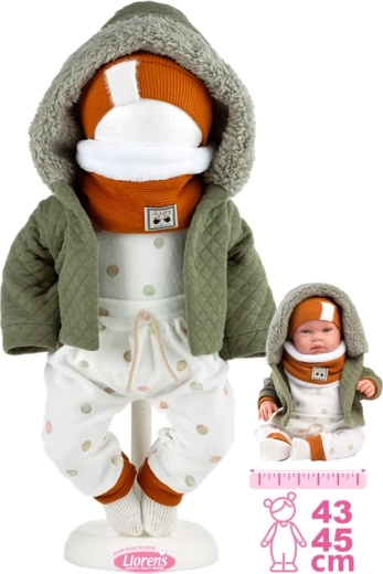 Outfit for New Born Doll 43–45 cm – 6-piece set
