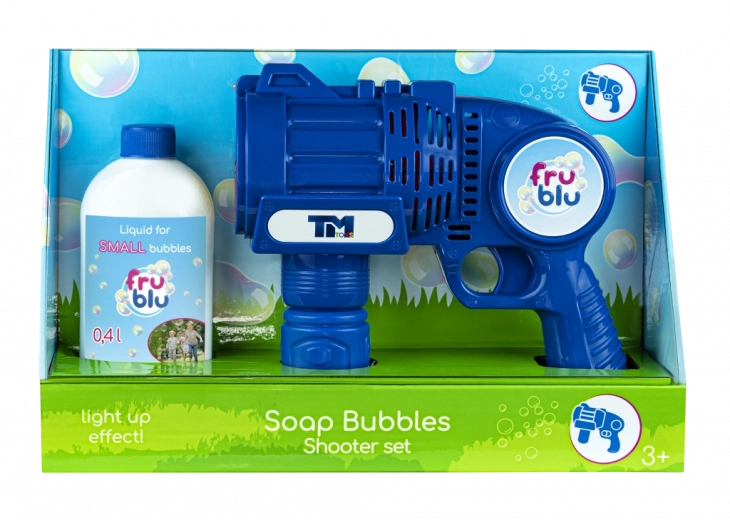 Fru Blu pistolet à bulles avec recharge 0,4 l