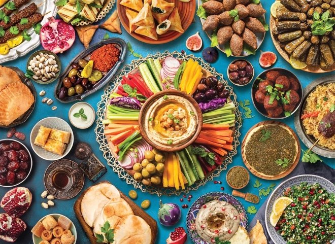 Eurographics Puzzle Middle Eastern Table – 1000 Pieces