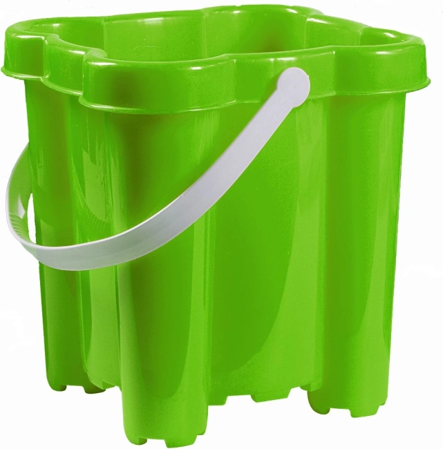Androni castle bucket with 4 towers, height 20 cm – Green