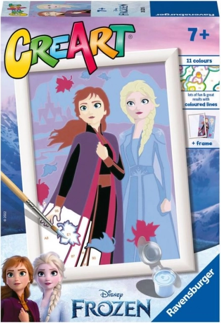 CreArt Disney Frozen – Sisters Forever paint by numbers