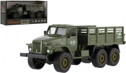 Militaire vrachtwagen 17 cm met vrijloop in doos